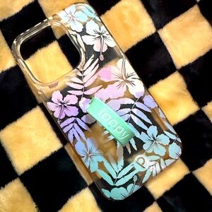 Holographic Palm Flower Loopy Case